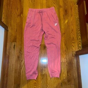 Nike women’s pink joggers